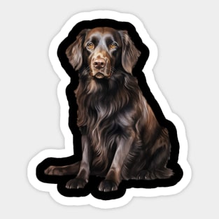 Flat-Coated Retriever Sticker